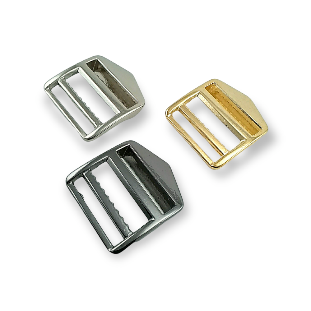 Metal shop slide buckles